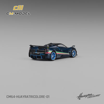 Pagani Huarya Tricolore -02, 1:64 Scale (Blue)