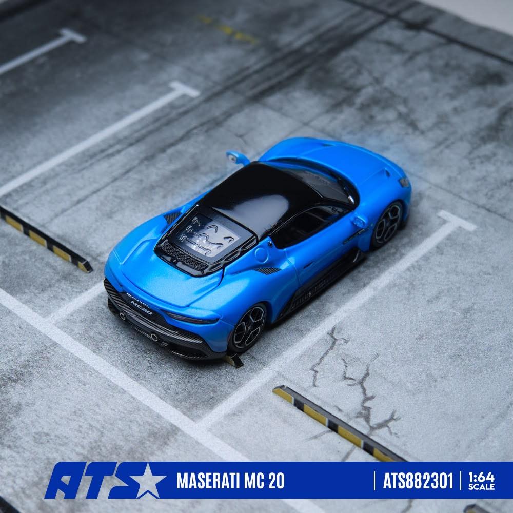 *PRE-ORDER* Maserati Marzana MC 20, 1:64 Scale (Blue)