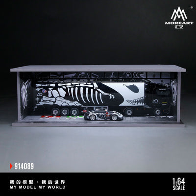 *PRE-ORDER* Theme Light Assembly Scene Model Bone Dragon Painted Scene (Diaroma), 1:64 Scale