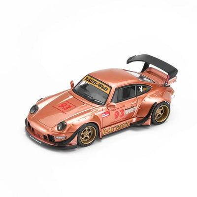 *PRE-ORDER* RWB 993 – Adriana Orange / Gold Livery (Chance of Chase Car), 1:64 Scale