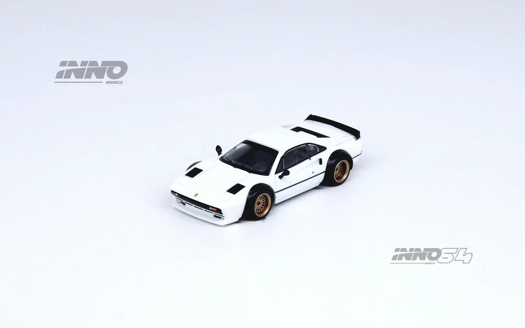 Premium scale diecast model car  – *PRE-ORDER* LBWK 308 GTB, 1:64 Scale (White) Collectible