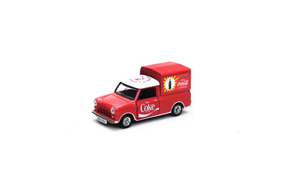 Premium scale diecast model car  – Morris Mini Pickup Coca-Cola, 1:50 Scale Collectible