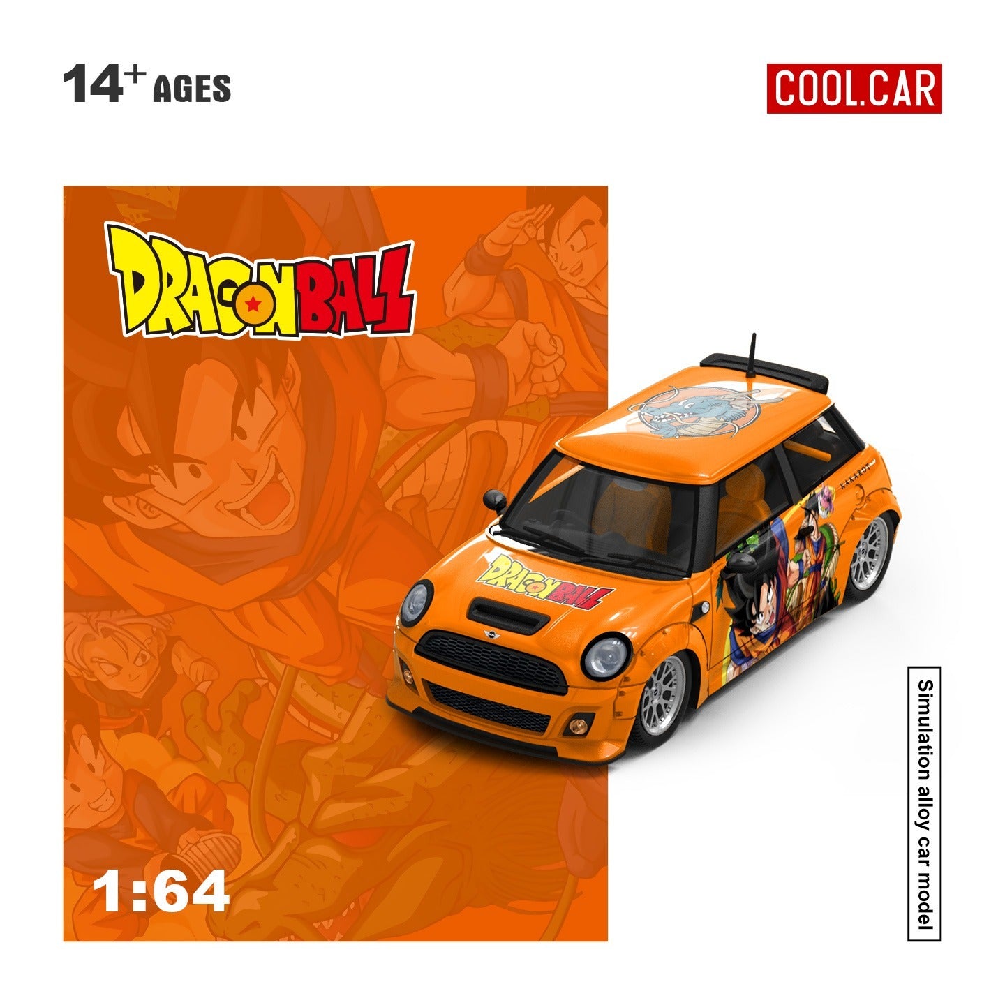 *PRE-ORDER* MINI COOPER Dragon Ball Coating, 1:64 Scale