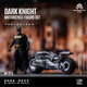*PRE-ORDER* Dark Knight Motorcycle Figure Set Resin Model, 1:64 Scale