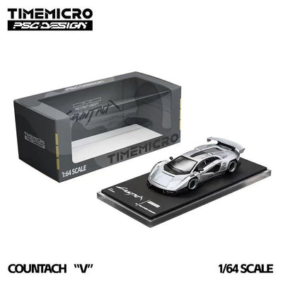 *PRE-ORDER* Countach "V" Fighter Jet Gray, 1:64 Scale