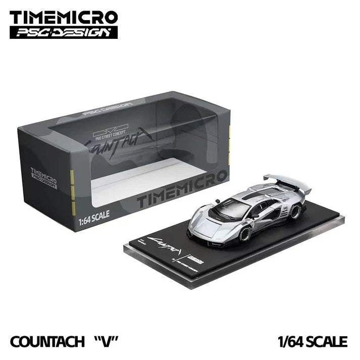 *PRE-ORDER* Countach "V" Fighter Jet Gray, 1:64 Scale