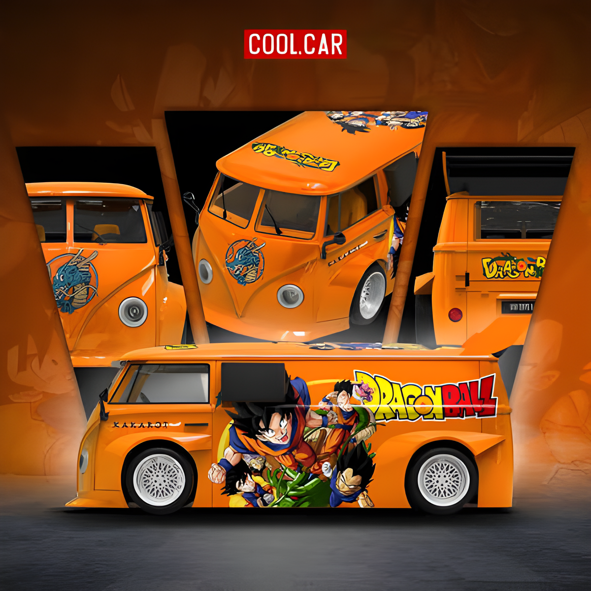 *PRE-ORDER* MINI COOPER Dragon Ball Coating, 1:64 Scale