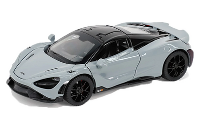 McLaren 765LT  Model Car, 1:32 Scale  (Grey)