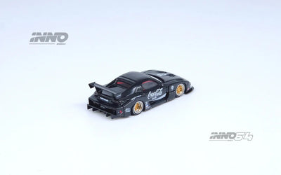 Premium scale diecast model car  – *PRE-ORDER* Mazda RX7 (FD3S) LB-Super Silhouette, 1:64 Scale (Black) Collectible