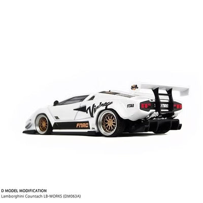 Lamborghini Countach LB-WORKS (FNRC), 1:64 Scale