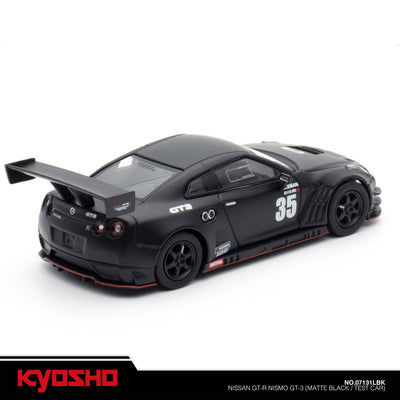 Nissan GT-R Nismo GT-3, 1:64 Scale (Matte Black)