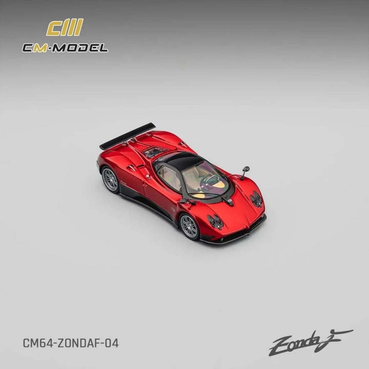 Pagani Zonda F, 1:64 Scale (Metallic Red)