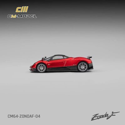 Pagani Zonda F, 1:64 Scale (Metallic Red)