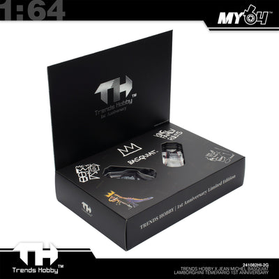 Trends Hobby X Jean Michel Basquiat Lamborghini Temerario 1st Anniversary, 1:64 Scale