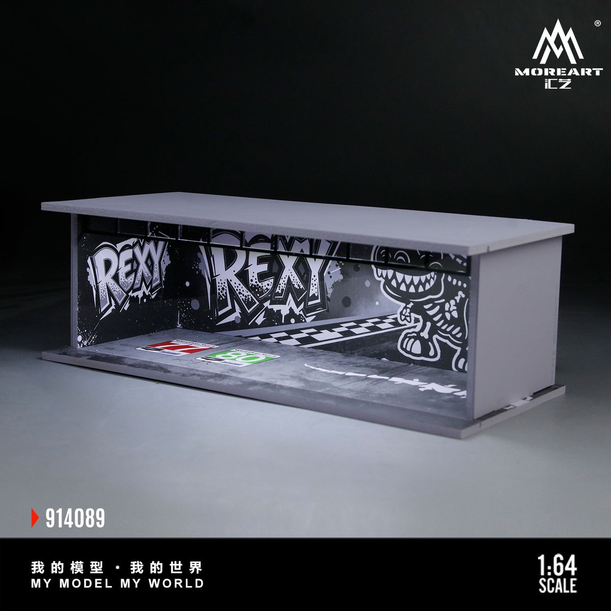 *PRE-ORDER* Theme Light Assembly Scene Model Bone Dragon Painted Scene (Diaroma), 1:64 Scale