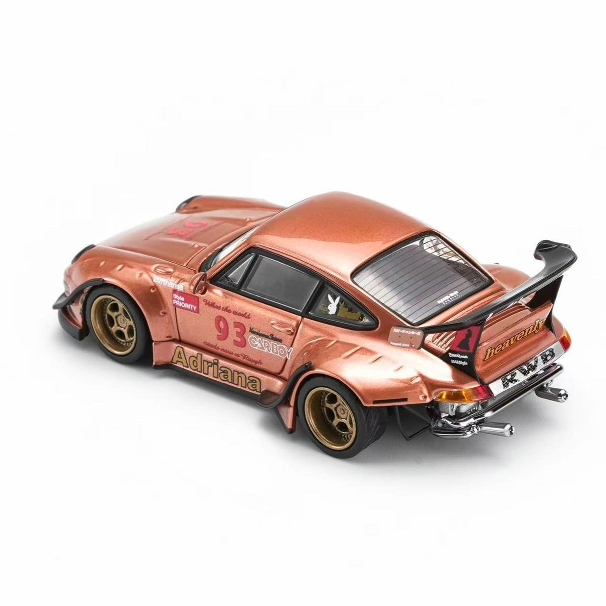 *PRE-ORDER* RWB 993 – Adriana Orange / Gold Livery (Chance of Chase Car), 1:64 Scale