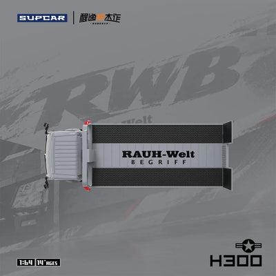 *PRE-ORDER* H300 trailerm, 1:64 Scale (Battle Grey)