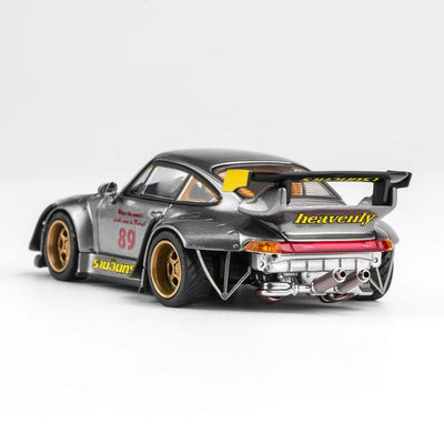 *PRE-ORDER* RWB 993 – Ramrinta Gun Grey / Racing Livery (Chance of Chase Car), 1:64 Scale