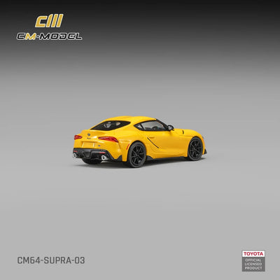 *PRE-ORDER* Toyota GR Supra Nitro, 1:64 Scale (Yellow)