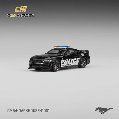 Ford Dark Horse Black, 1:64 Scale