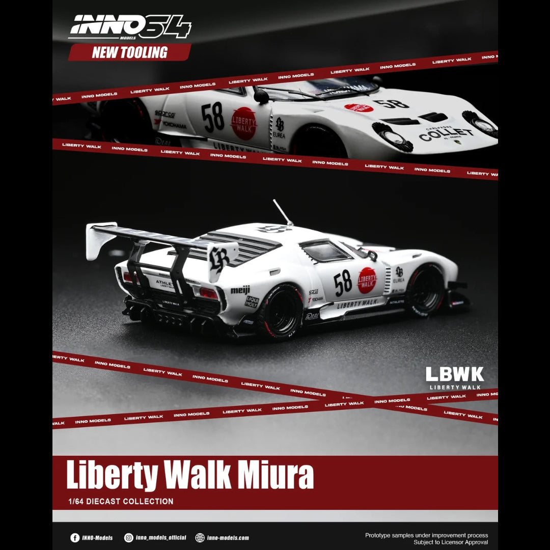 *HKTCS* LB Silhouette Works Miura GT - Hong Kong Toy Car Salon 2026 Event Exclusive, 1:64 Scale