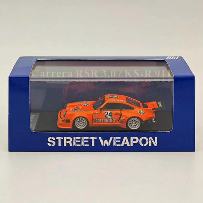 Porsche Carrera RSR 3.0 Jägermeister #24, 1:64 Scale (Orange)