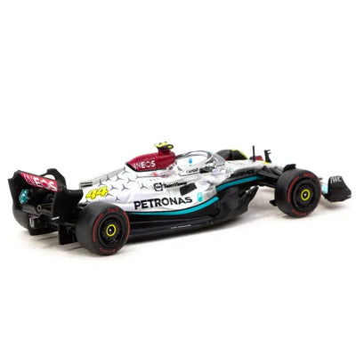 Premium scale diecast model car  – Mercedes-AMG F1 W13 E Performance Sao Paulo Grand Prix #44 Lewis Hamilton 2022, 1:64 Scale Collectible