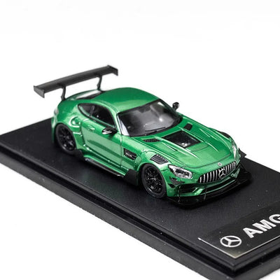 Mercedes Benz AMG GT S, 1:64 Scale (Metallic Green)