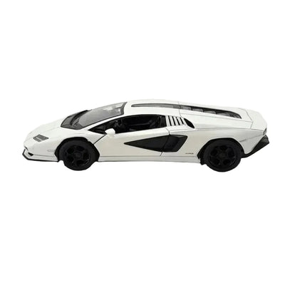 Premium scale diecast model car  – Lamborghini Countach LPI 800-4, 1:36 Scale (White) Collectible