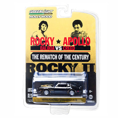 *PRE-ORDER* Rocky II (1979) - 1979 Pontiac Firebird Trans Am Solid Pack, 1:64 Scale