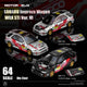 *PRE-ORDER* Subaru Impreza Wagon WRX STi Version VI Cusco Silver Livery, 1:64 Scale