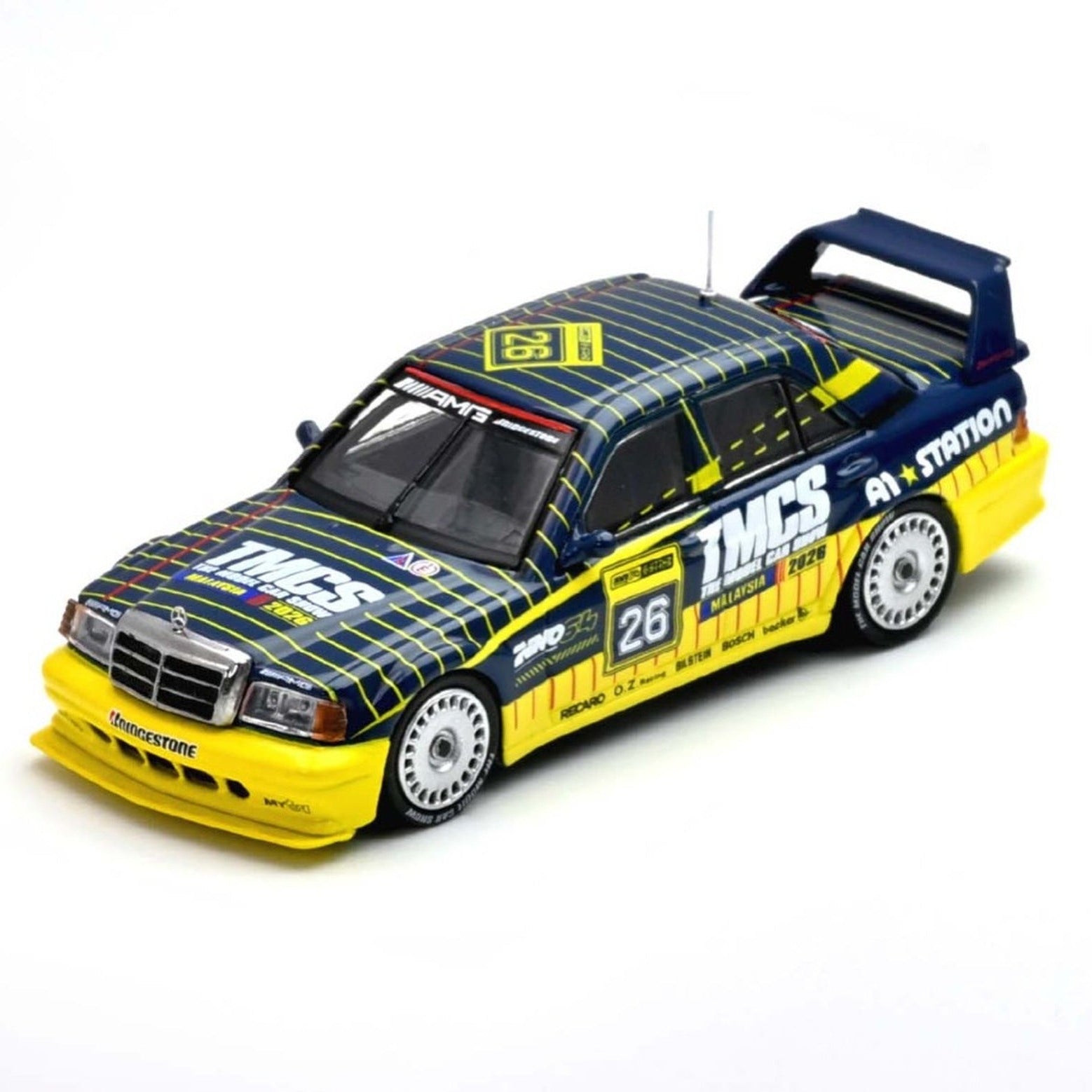 *TMCS 2026* GCD Liberty Walk Hino Profia 2018 (Limited 350 Sets) & Mercedes Benz 190E A1-Station (Dinner Set), 1:64 Scale