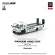 *PRE-ORDER* Pandem Fuso 300 Flatbed Transporter New Tooling, 1:64 Scale (White)