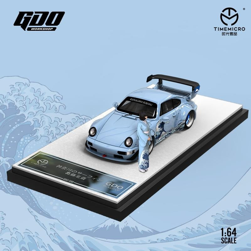 *PRE-ORDER*Porsche 964 Kanagawa - Figure Version, 1:64 Scale