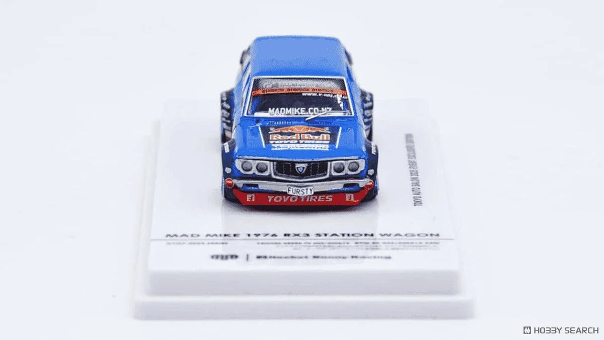 Mad Mike 1976 Mazda Rx3 Station Wagon Tokyo Auto Salon 2024, 1:64 Scale