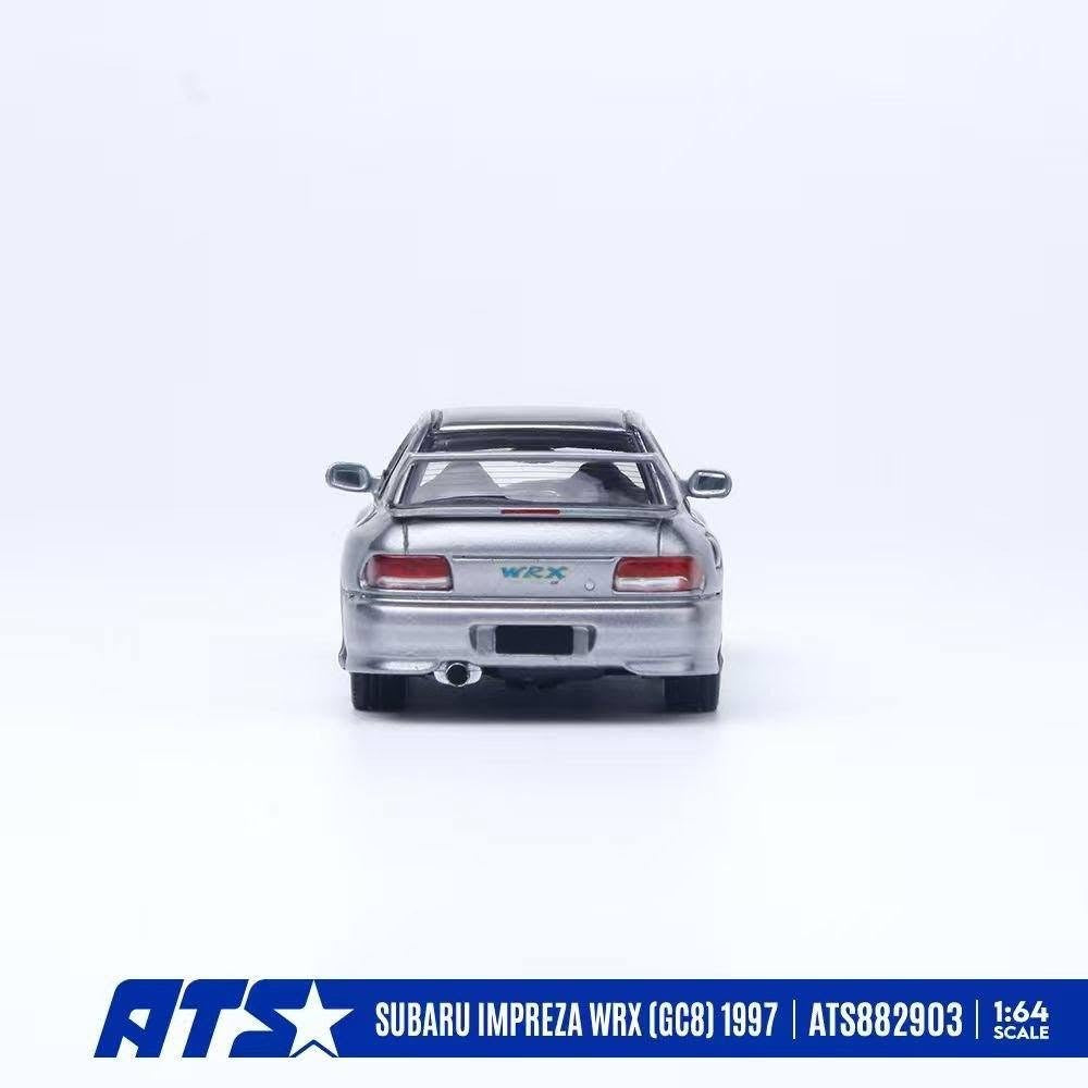 *PRE-ORDER* SUBARU IMPREZA WRX (GC8) 1997, 1:64 Scale (Gray)