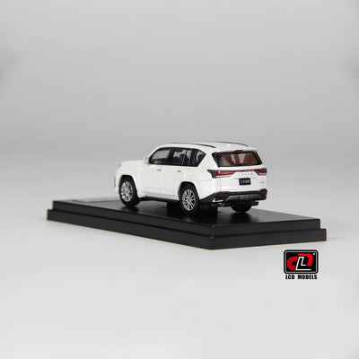 Premium scale diecast model car  – Lexus LX600, 1:64 Scale (White) Collectible
