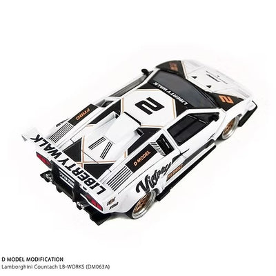 Lamborghini Countach LB-WORKS (FNRC), 1:64 Scale