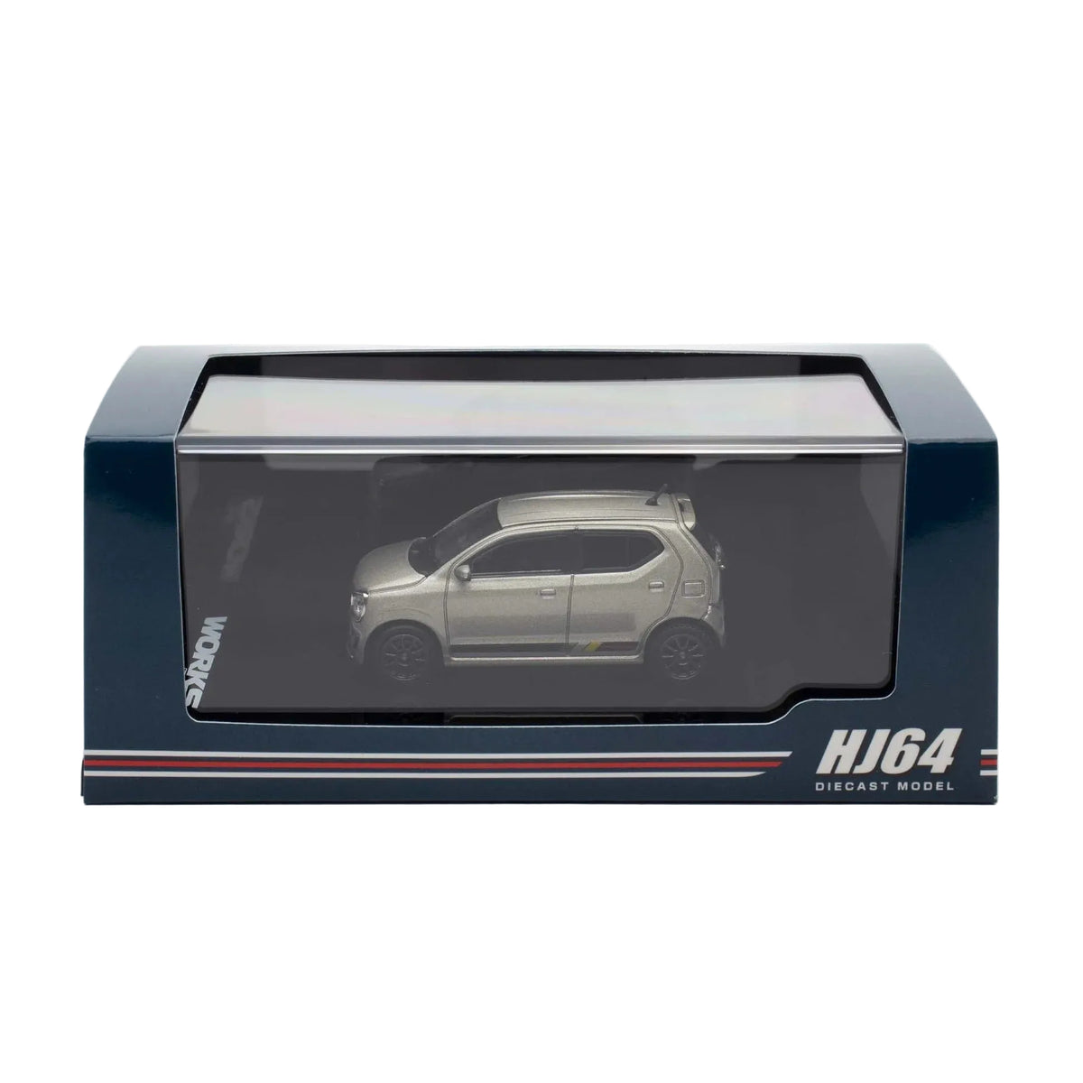 *PRE-ORDER* Suzuki Alto Works (HA36S), 1:64 Scale (Silver)