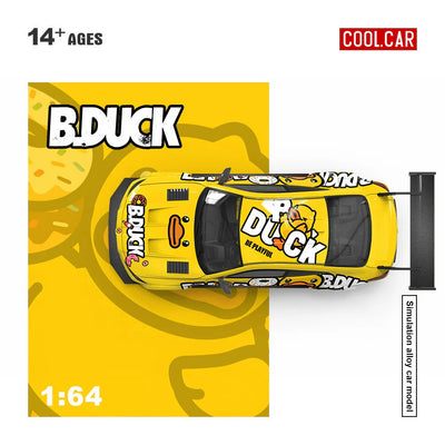 *PRE-ORDER* BMW M4, 1:64 Scale (Yellow)