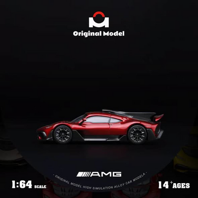 *PRE-ORDER* Mercedes-Benz AMG One, 1:64 Scale (Metallic Red)