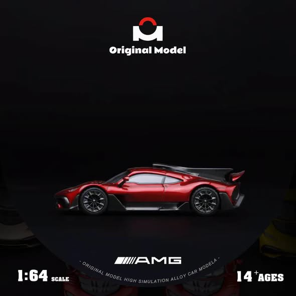 *PRE-ORDER* Mercedes-Benz AMG One, 1:64 Scale (Metallic Red)