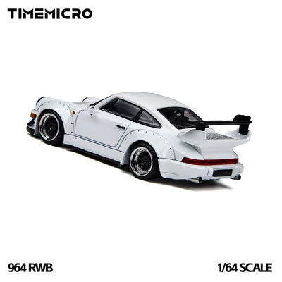 *PRE-ORDER* Time Micro Porsche RWB 964, 1:64 Scale (White)