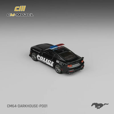 Ford Dark Horse Black, 1:64 Scale