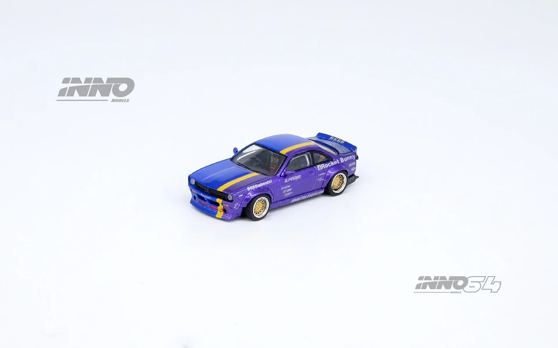 Premium scale diecast model car  – *PRE-ORDER* Nissan Silvia S14 "Rocket Bunny Boss" Tomonori Idekawa,1:64 Scale Collectible