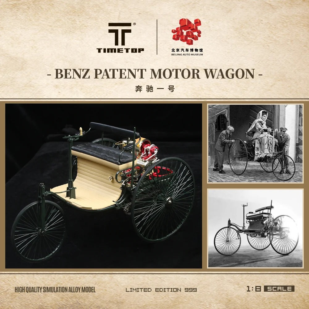 *PRE-ORDER* Time Micro Mercedes-Benz No. 1, 1:8 Scale
