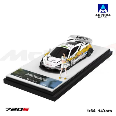 *PRE-ORDER* McLaren 720S Lightning Finesh Series with Figure, 1:64 Scale