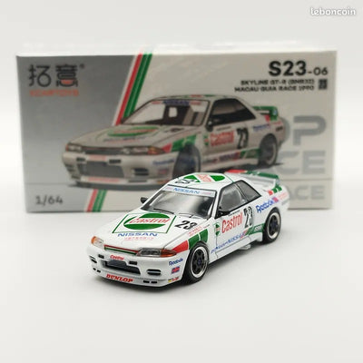 Skyline GT-R (BNR32) Macau Guia Race 1990 #23, 1:64 Scale