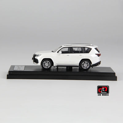 Premium scale diecast model car  – Lexus LX600, 1:64 Scale (White) Collectible