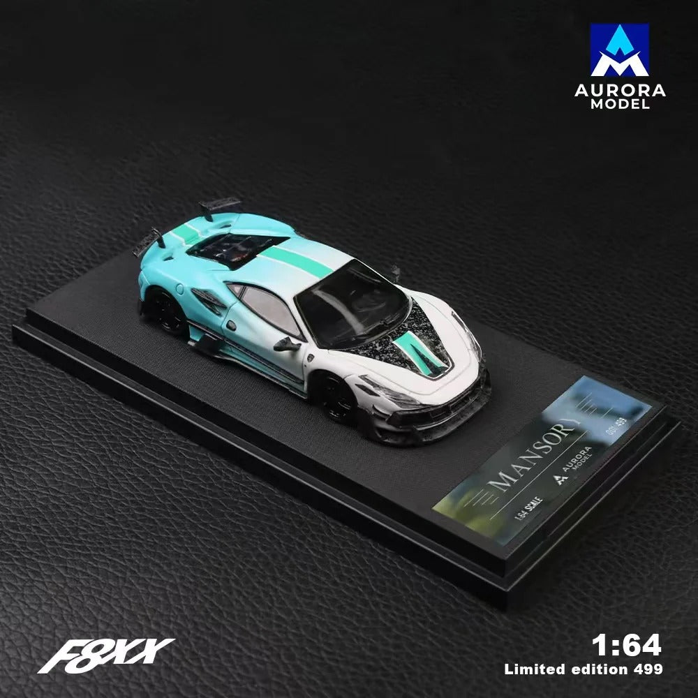 *PRE-ORDER* Modified Mashray F8XX Green Lightning Figure Edition, 1:64 Scale